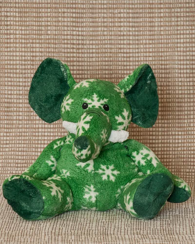 Snowflake Elephant Green