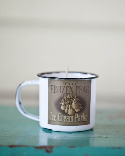 Soy Enamelware Cup 5oz. - Iced Pear